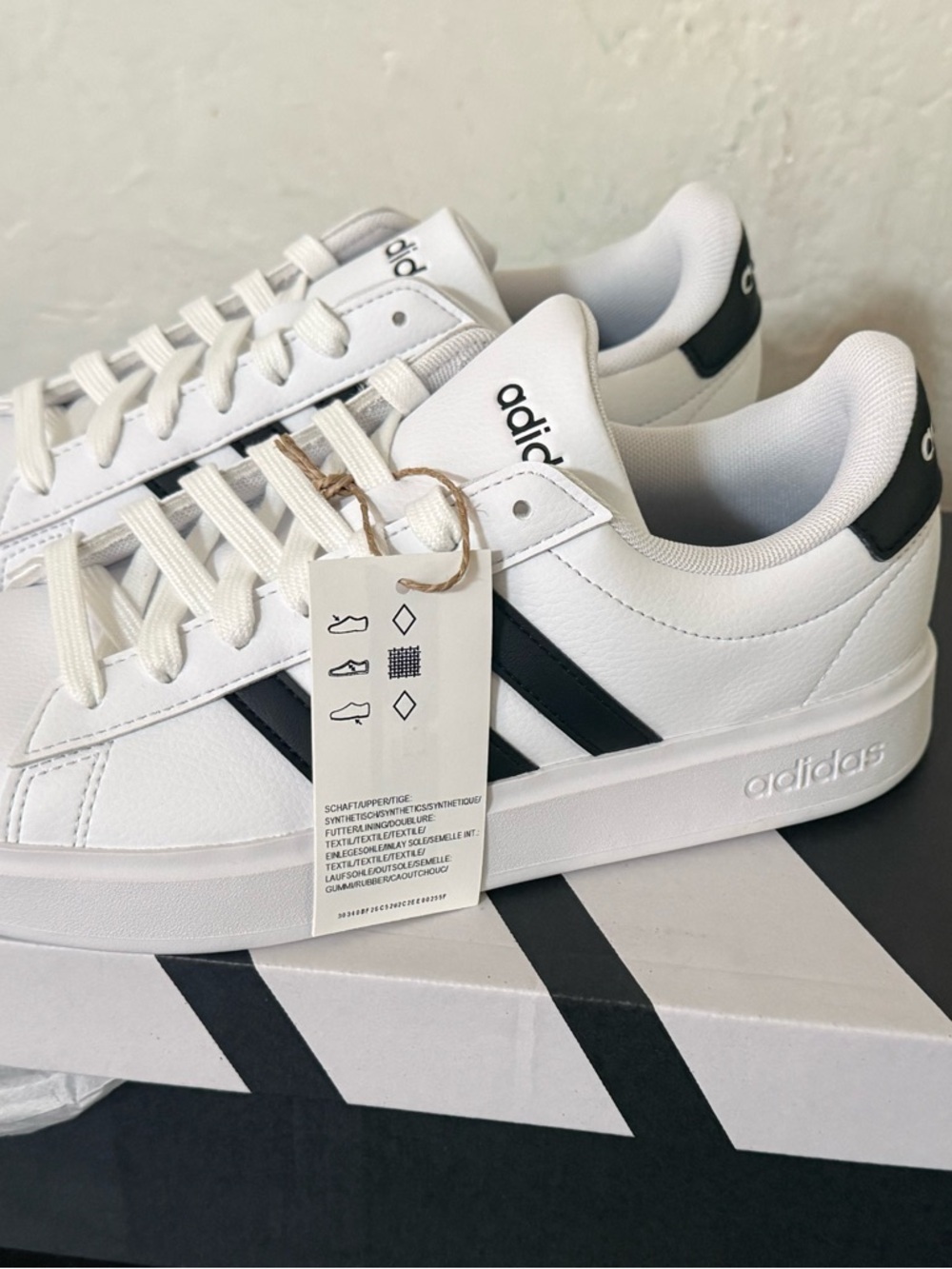 adidas White and Black Women's Athletic Sneakers